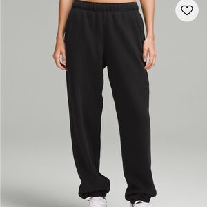 Lululemon Scuba Mid-Ride Oversized Jogger Black